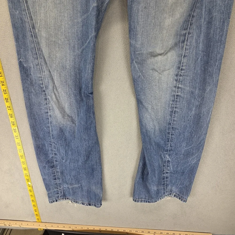 Vintage Levis Engineered Jeans Mens 30x32 Blue Twisted Flap Pockets Button Fly